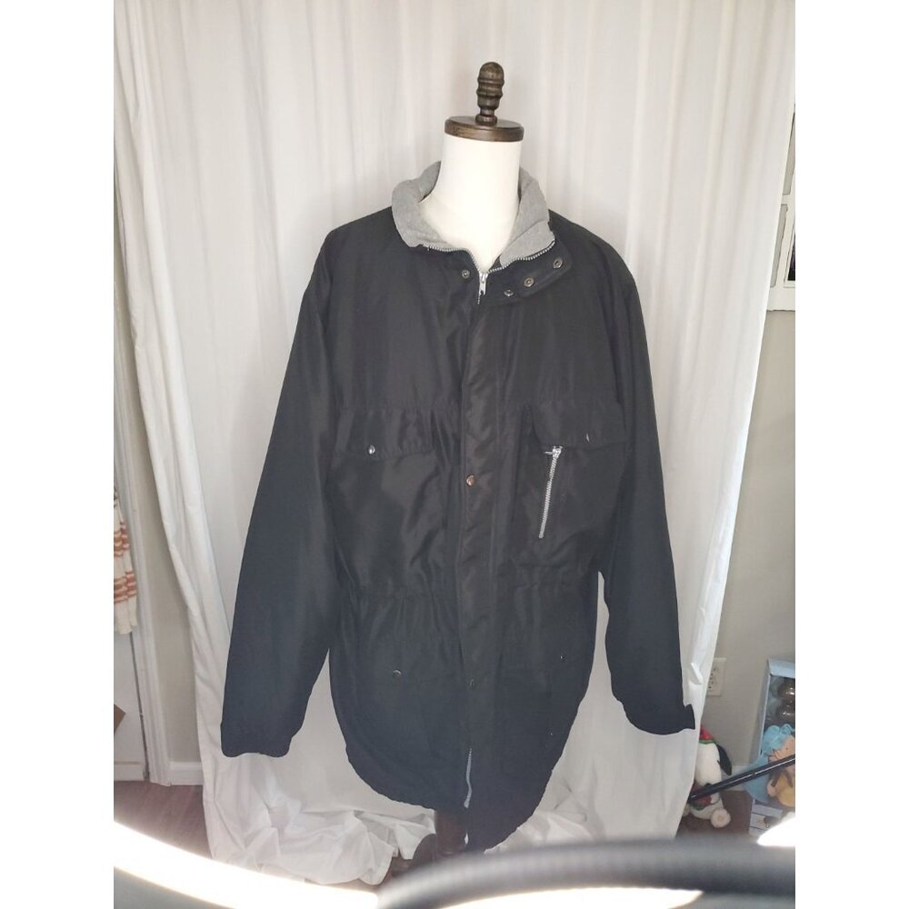 Boulder Creek Trading Company Parks Jacket, Size 4XL Big, Black